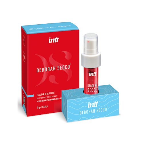 Calda de Massagem Sensorial Déborah Secco 11g Intt – Frutas Vermelhas