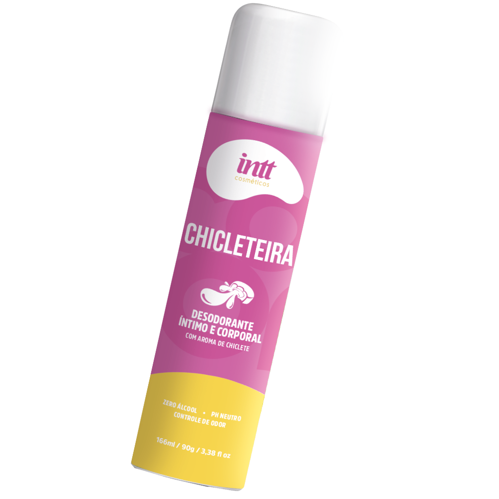 Desodorante Íntimo Chicleteira Intt 16ml – Aroma de Chiclete e Frescor Diário