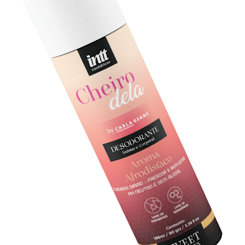 Desodorante Íntimo Cheiro Dela Aroma Sedutor 15ml Intt