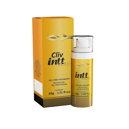 Gel Masculino Cliv Gold 30g Intt – Equilíbrio e Conforto Sensorial