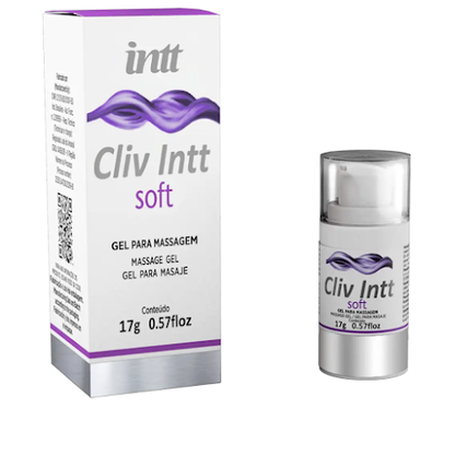 Gel Sensorial Deslizante Cliv Soft 17g Intt – Hipoalergênico e Neutro