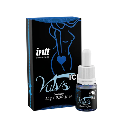 Gel de Massagem Corporal Vulvs Ice Intt - Sensação Refrescante 15g