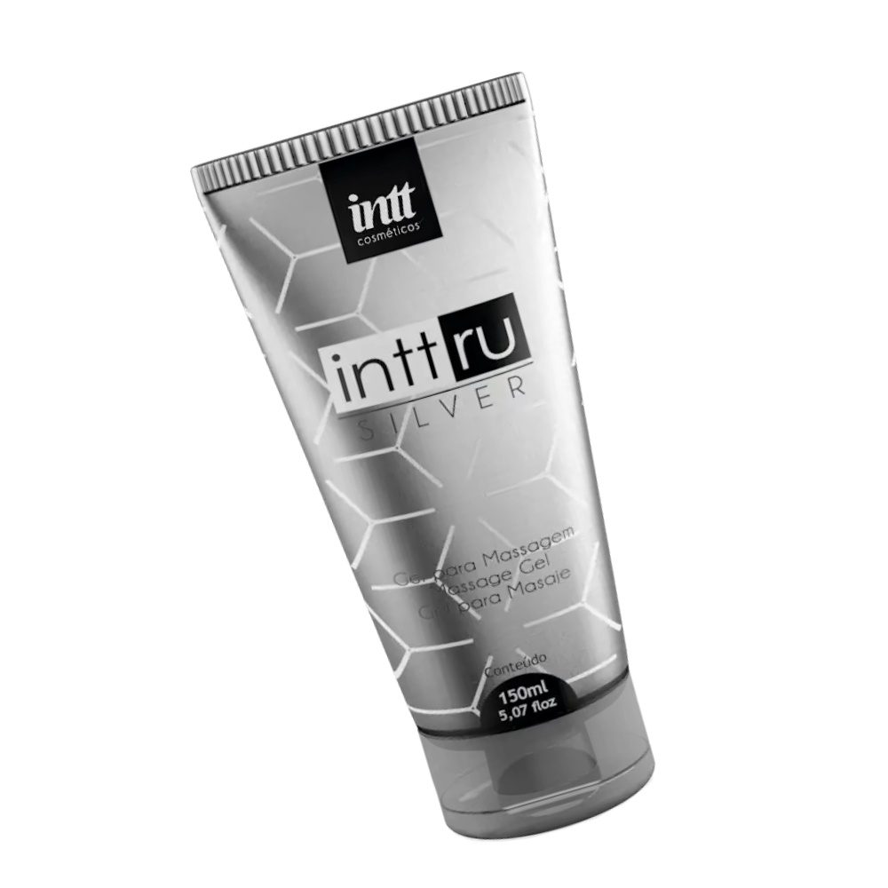 Gel para Massagem Corporal Intt RU Silver 150ml Alto Deslizamento