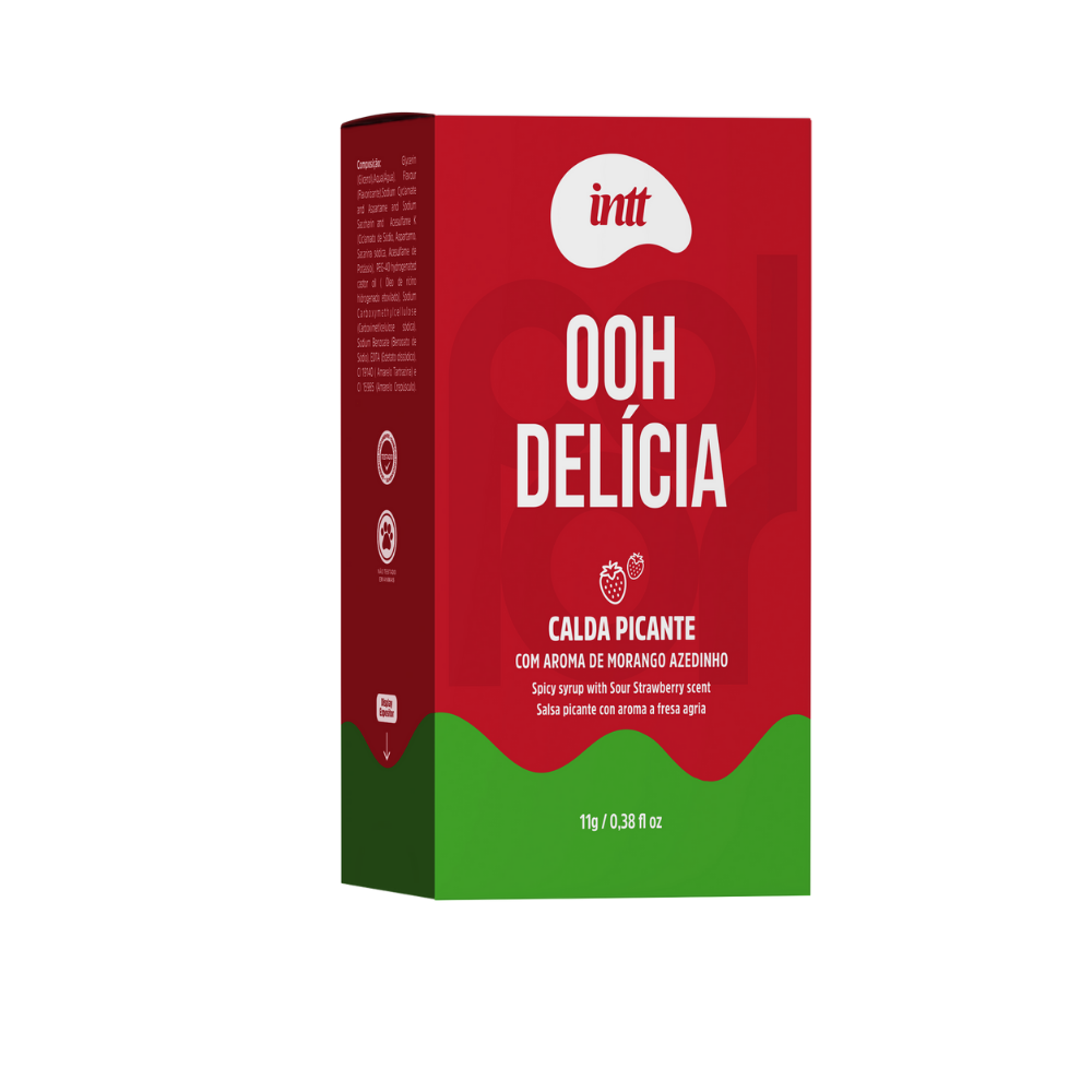 Calda Corporal Gourmet Morango Azedinho – 11g