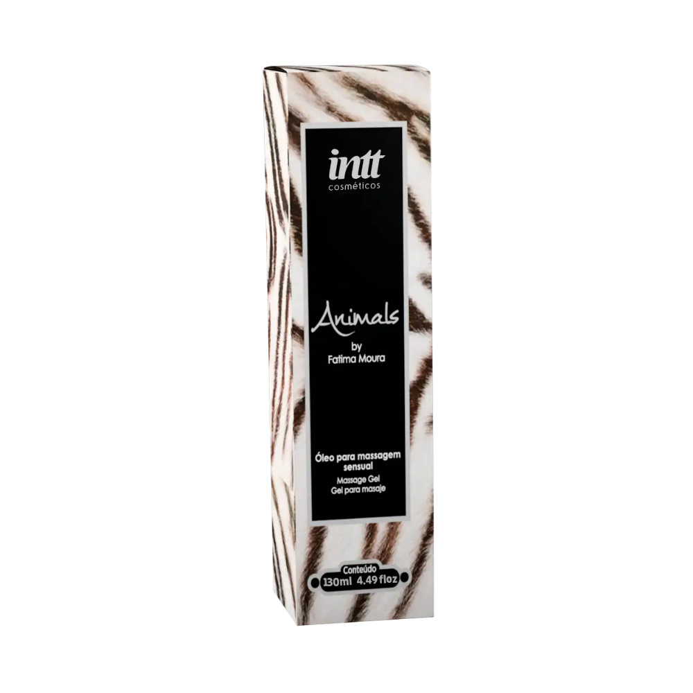 Óleo de Massagem Corporal Intense Animals – 130ml