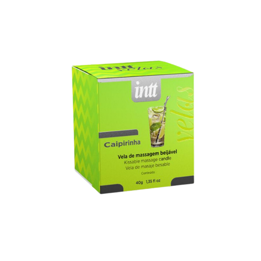 Vela de Massagem Beijável Caipirinha 40g Intt Cosméticos
