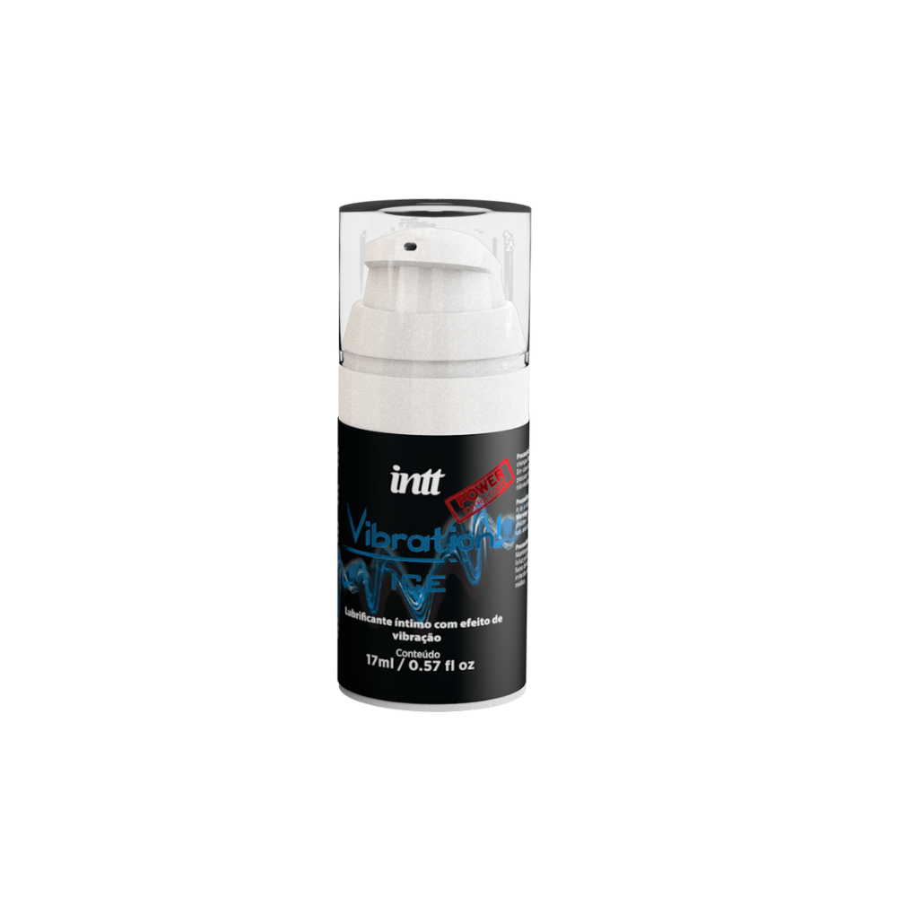 Gel de Massagem Sensorial Vibration Power Ice 17ml Intt – Efeito Refrescante